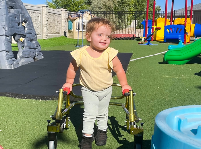 Child at Kids Work East Casper Campus